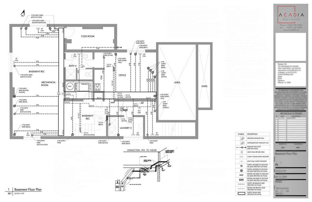 🥇 Mechanical (HVAC) Permit Drawings Drafting Services