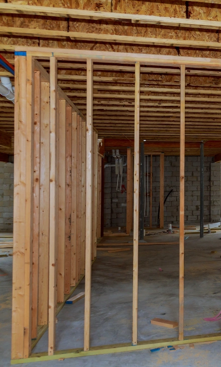 basement construction permit burlington