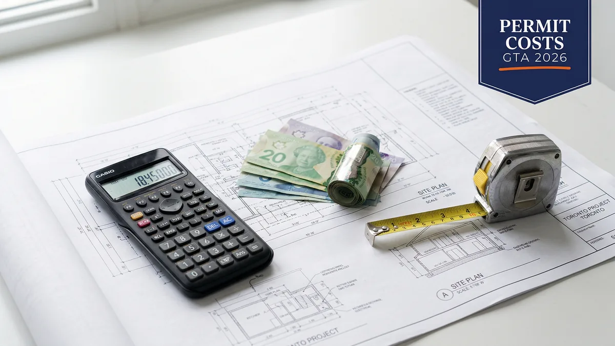 Building Permit Costs in the GTA: 2026 Breakdown