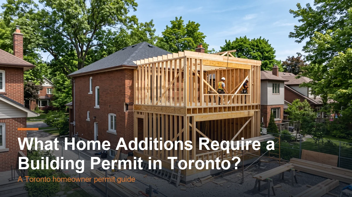 What Home Additions Require a Building Permit in Toronto?